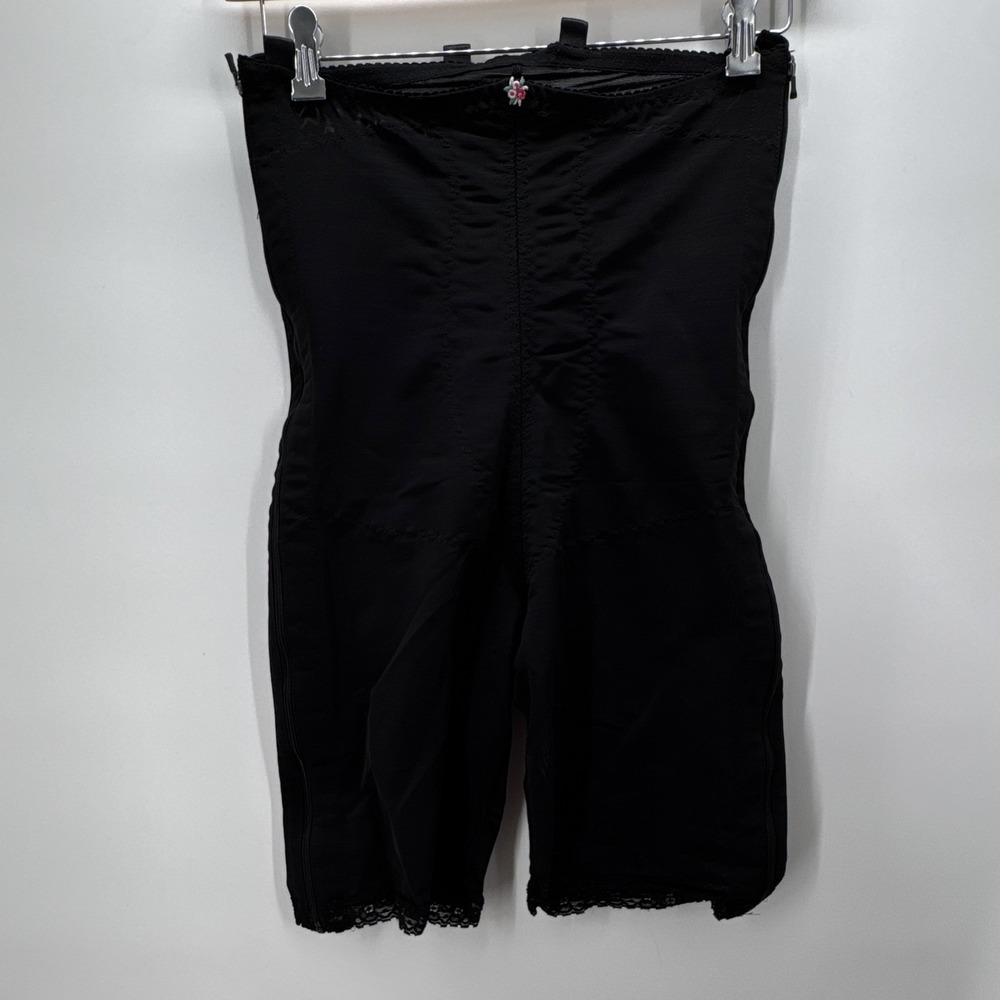 Design Veronique 853 Zippered Body Girdle Black 3XL Post Surgical Compression